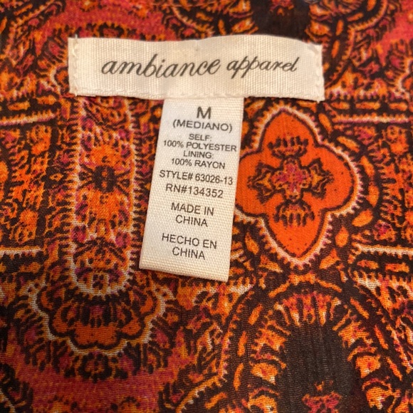 Ambiance Apparel Tank | Size M - Picture 2 of 4